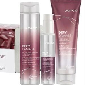 Joico Defy Damage Holiday Trio Gift Set Shampoo Power Masque Protective Shield